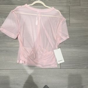 New with tags Lululemon mesh top
